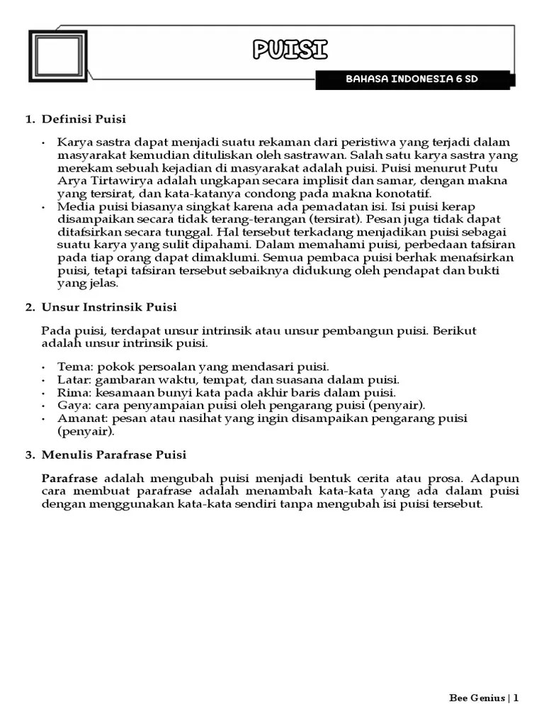 Puisi | PDF