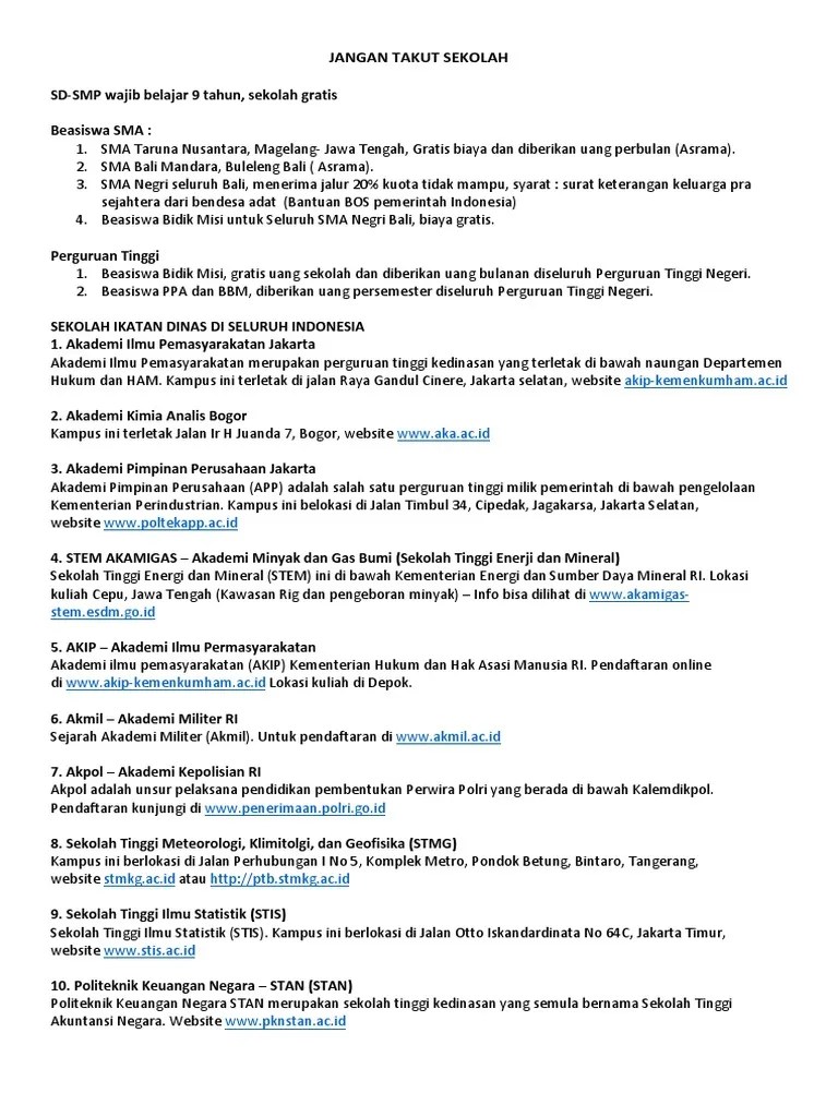 Biaya Masuk Sekolah Tinggi Ilmu Kepolisian Terkait Ilmu