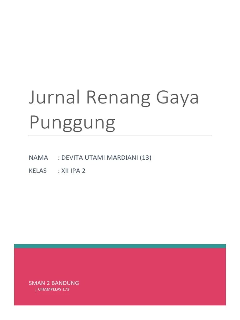 Makalah Tentang Renang Gaya Punggung | PDF