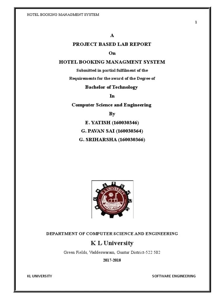 Sample Lab Based Project Document PDF Operating System Input/Output