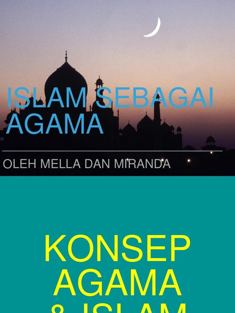 islam sebagai agama (ppt)