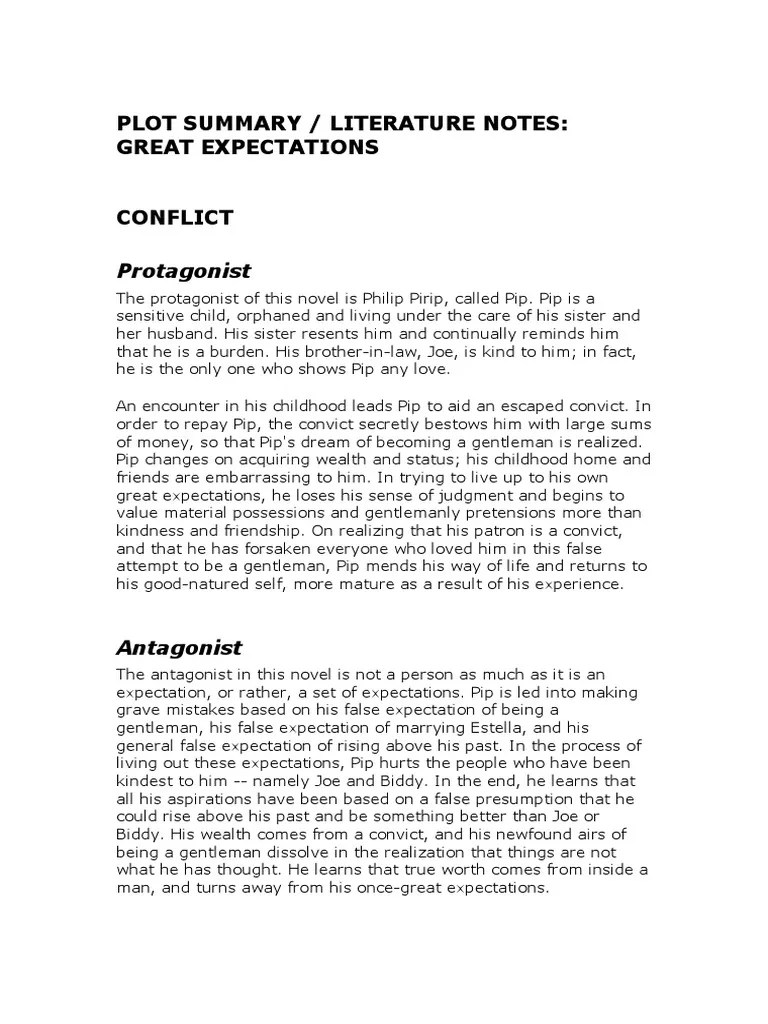 🏷️ Summary of the novel great expectations. Great Expectations Book 1