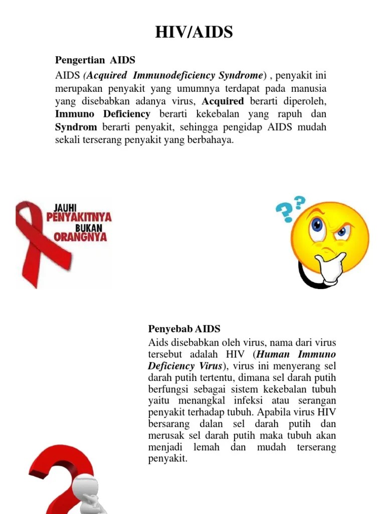 Aids Adalah Penyakit Yang Disebabkan Oleh Berbagai Sebab