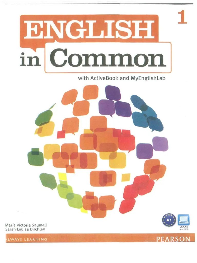 Book Level 1 English Language Language Mechanics