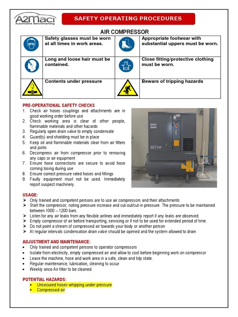 Air Compressor PDF | PDF