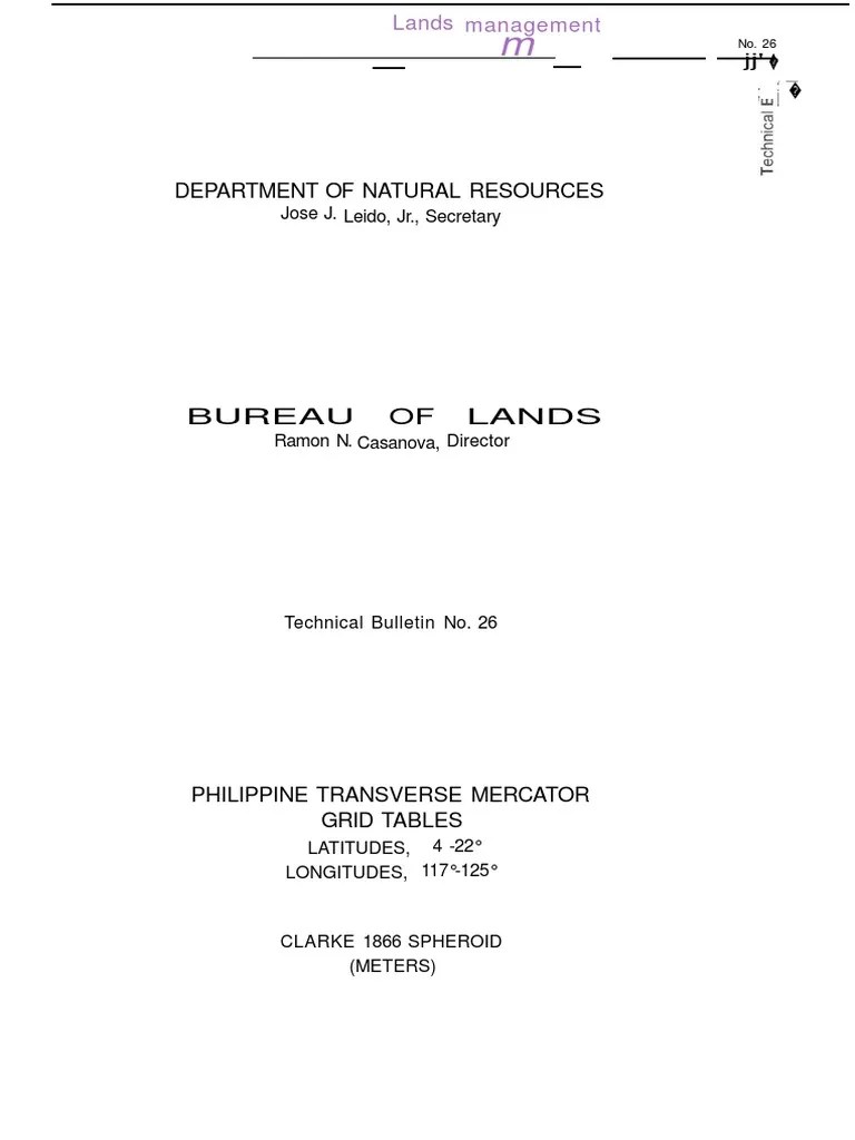 Technical Bulletin No. 26 Surveying Visualization (Graphics)
