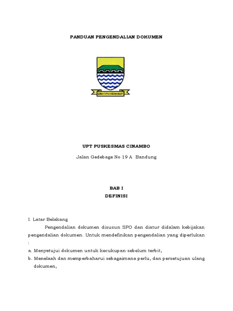 Apa Yang Dimaksud Dokumen Terkendali - Dokumen Pilihan