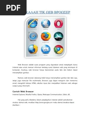 Makalah Tik Browser | PDF