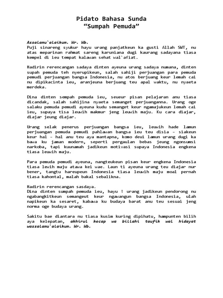 Pidato Generasi Pemuda Mudi Indonesia Singkat 8 Contoh