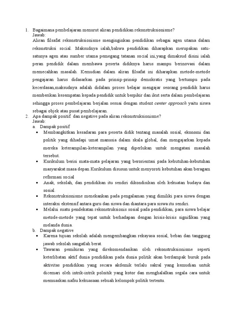 Semua Pertanyaan | PDF