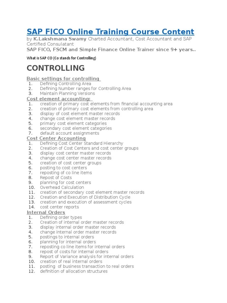 What Is SAP CO Module PDF Profit (Accounting) Invoice