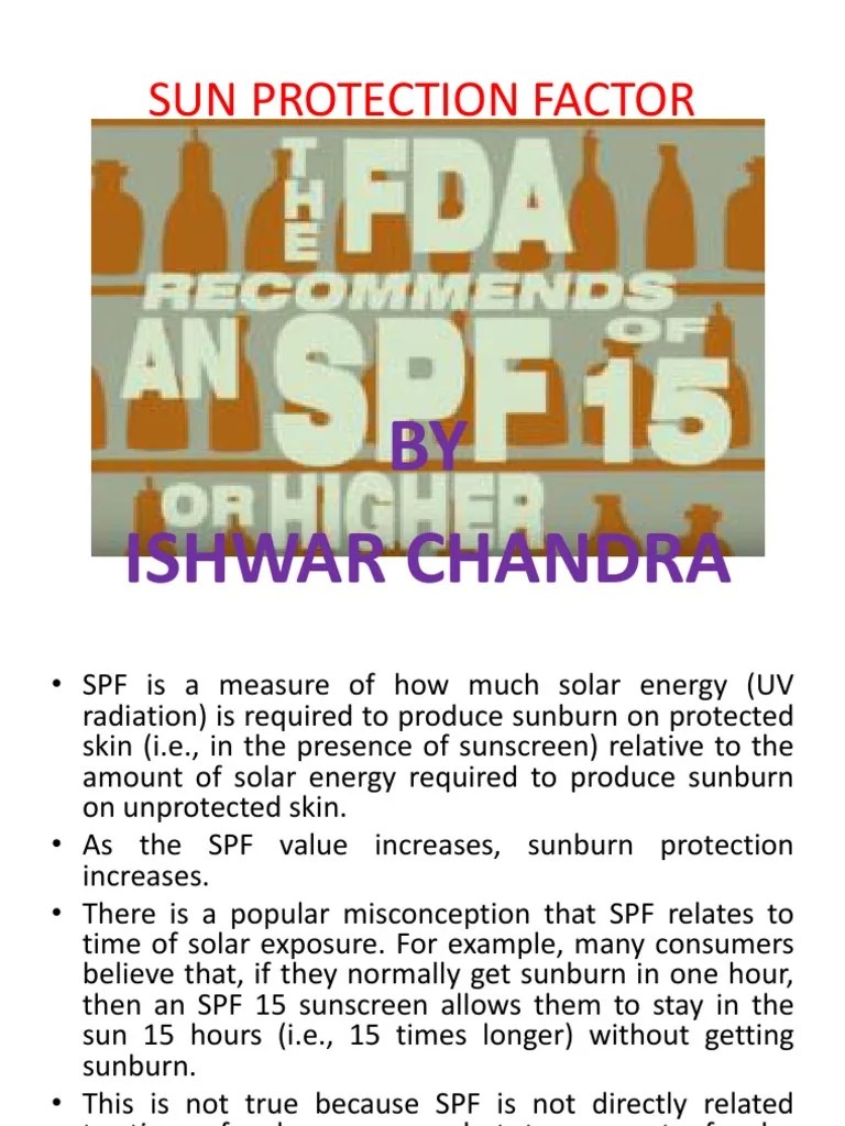 Sun Protection Factor Sunscreen Ultraviolet
