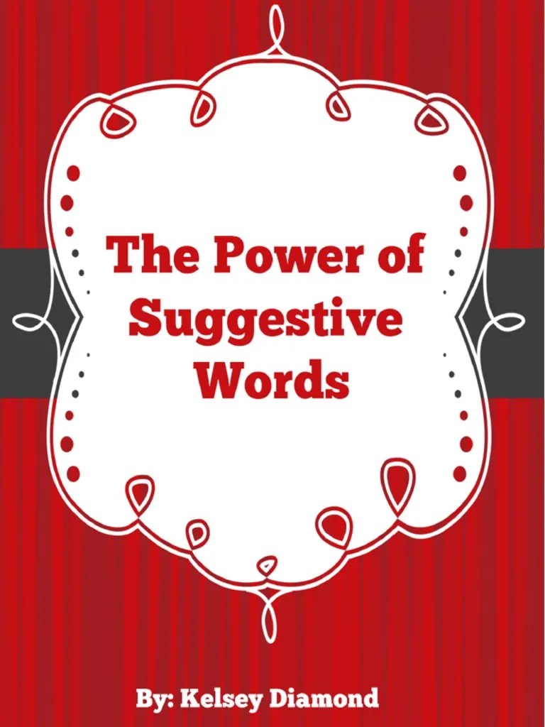 Suggestive Words Motivation SelfImprovement