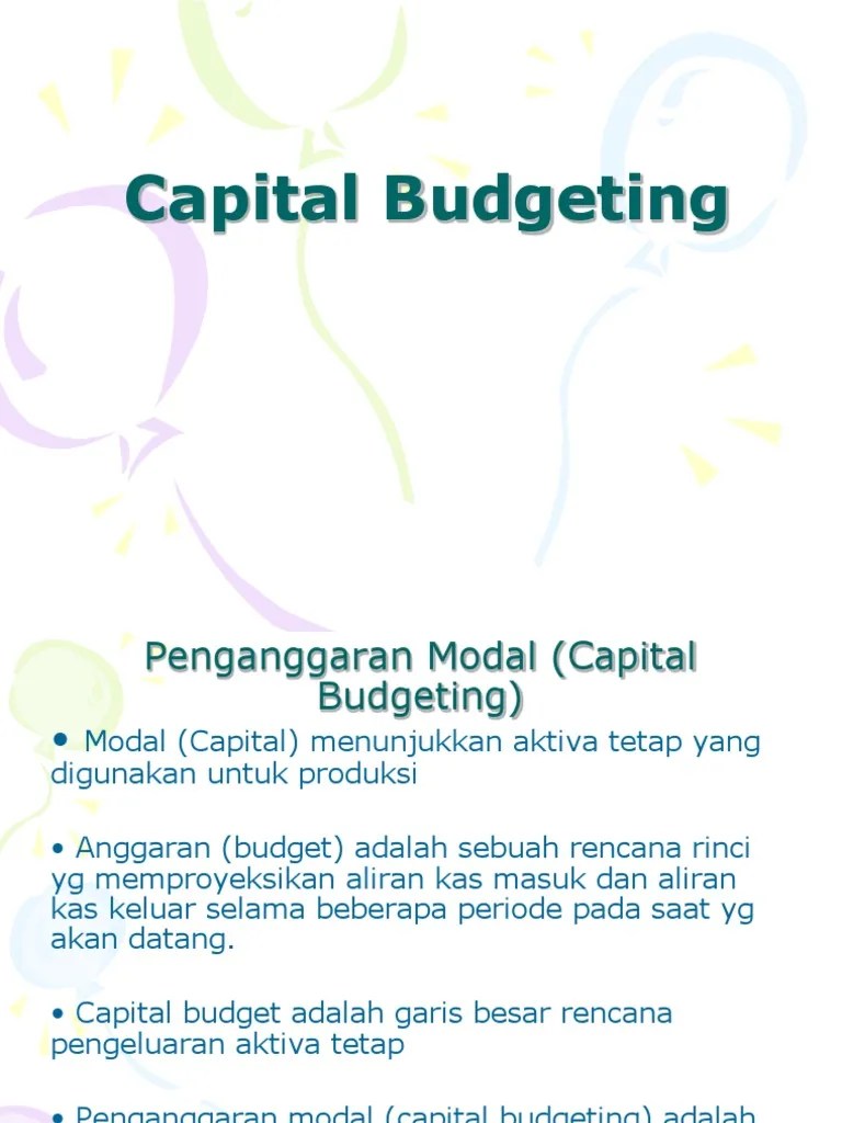 KEPUTUSAN INVESTASI MODAL PPT.ppt
