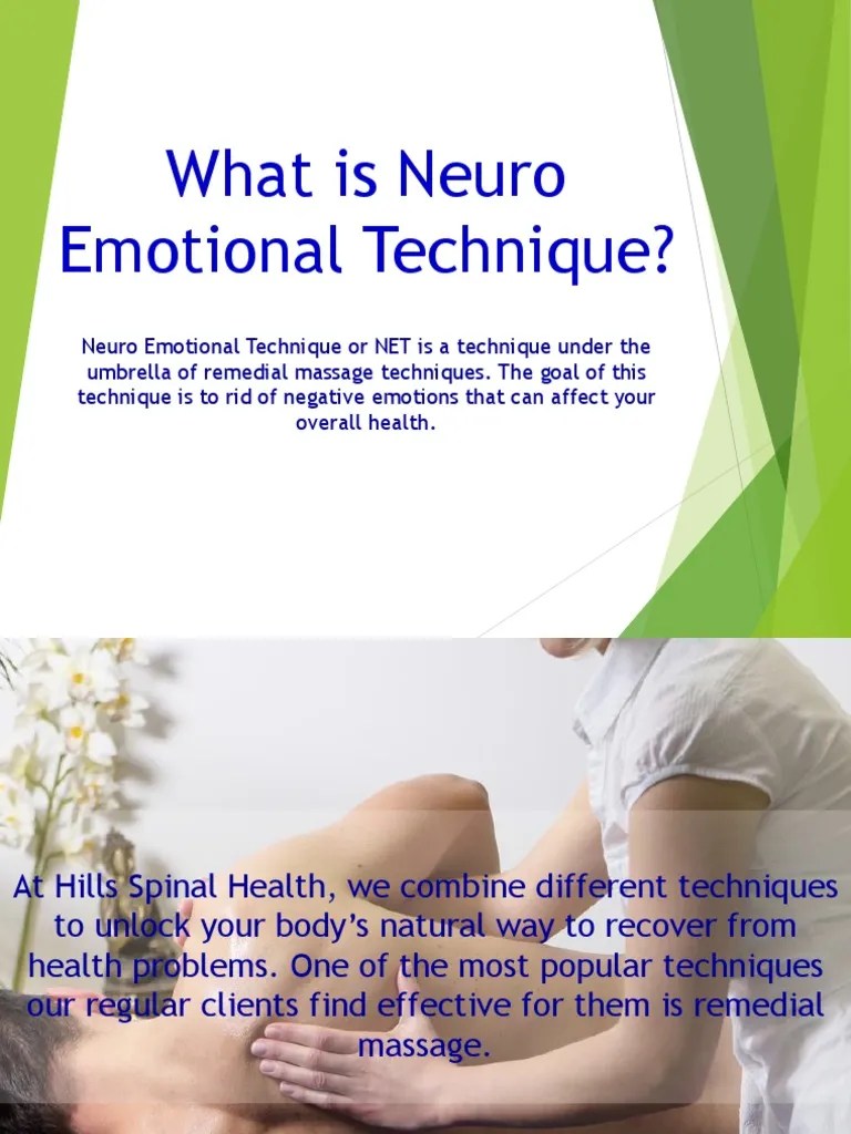 What is Neuro Emotional Technique?