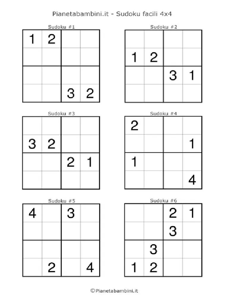 Sudoku 4x4