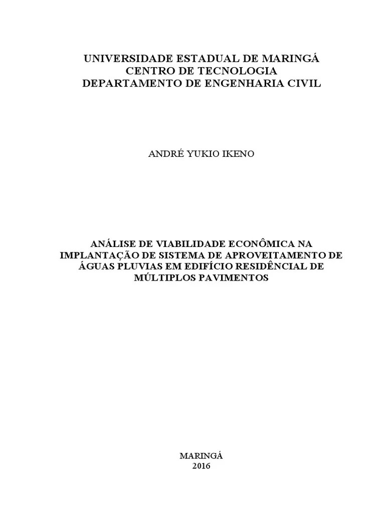 TCC André Ikeno A4 Ciclo da Água Chuva