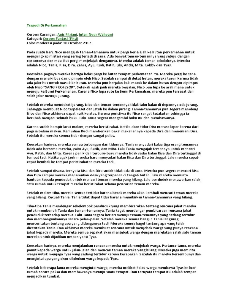 Kumpulan Soal Cerita Fantasi Kelas 7 Pdf – Beinyu.com