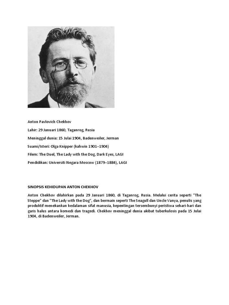 Anton Pavlovich Chekhov