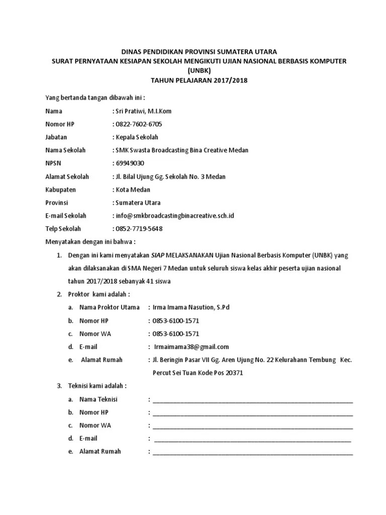 Formulir Sekolah | PDF