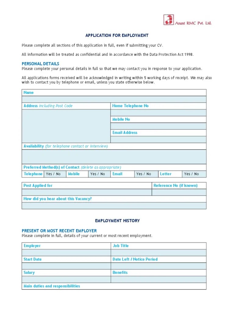 Application Form (Word 2003 Version) PDF Race And Ethnicity In The