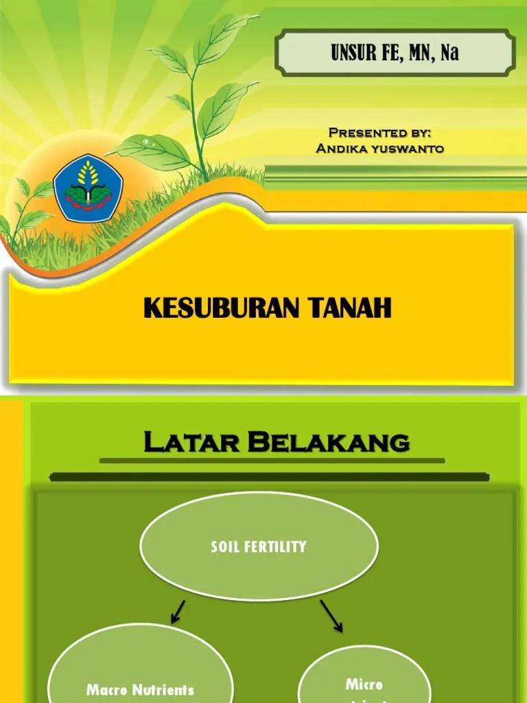 UNSUR HARA MIKRO Fe, Mn dan Na Manganese Sodium