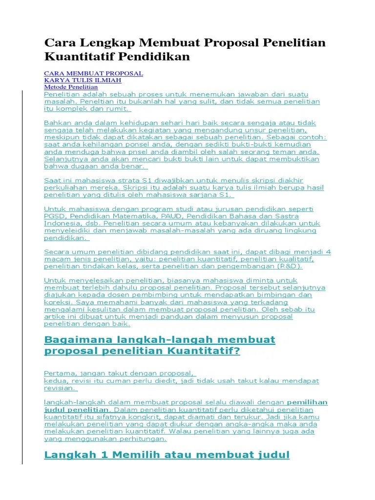 Apa Itu Latar Belakang Masalah Dalam Skripsi Kumpulan Berbagai Skripsi