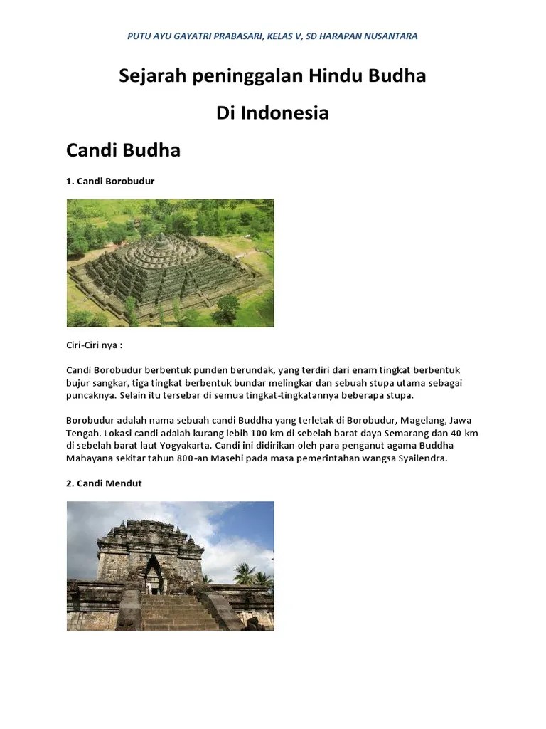 Contoh Teks Deskripsi Dalam Bahasa Jawa Tentang Candi
