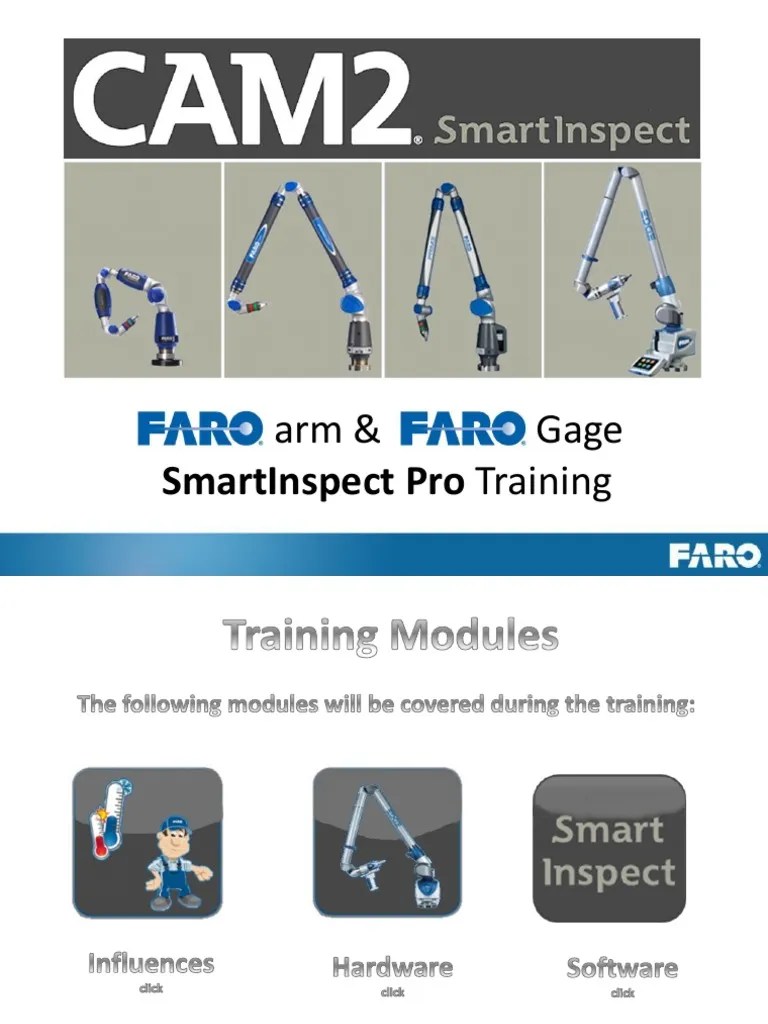 Faro CAM2 SmartInspect Pro Training Download Free PDF Plane