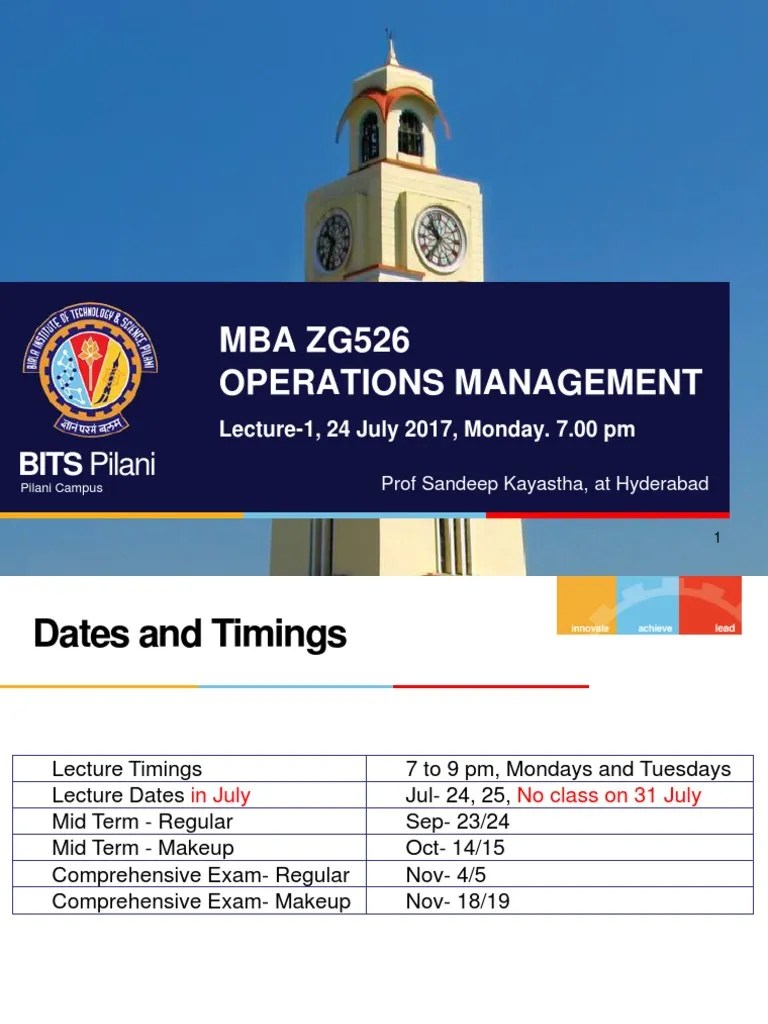 Operations Management BITS Pilani Computer Aided Design