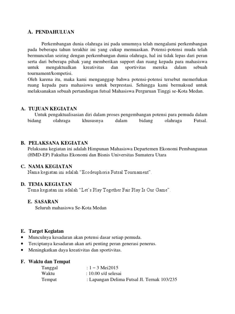 Contoh Tema Kegiatan Olahraga Aneka Contoh
