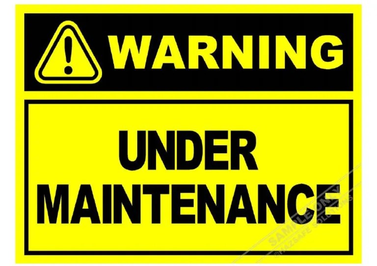 Under Maintenance