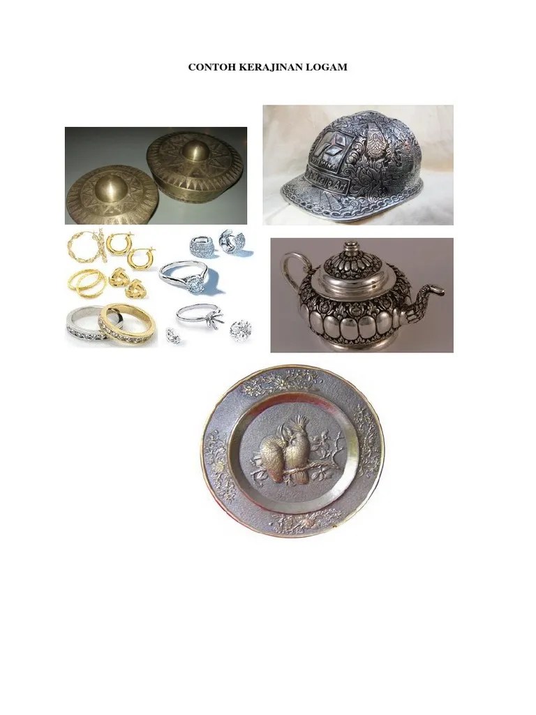 Contoh Kerajinan Logam, Kaleng | PDF