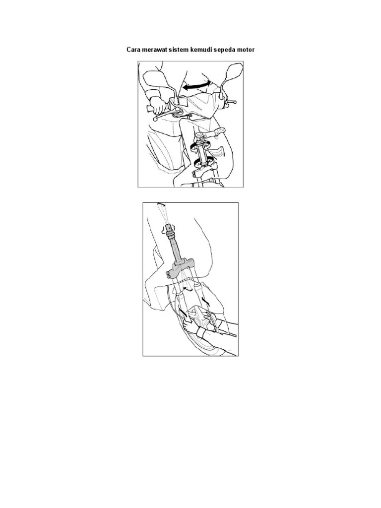 Cara Merawat Sistem Kemudi Sepeda Motor