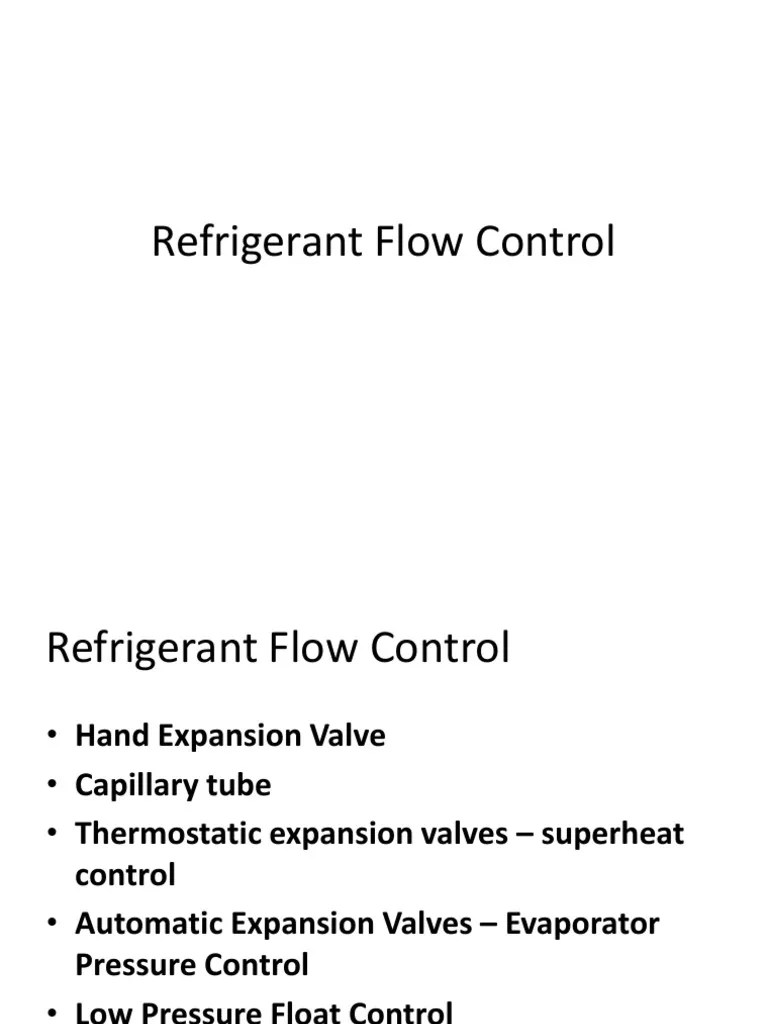 Expansion Valve | PDF | Valve | Temperature