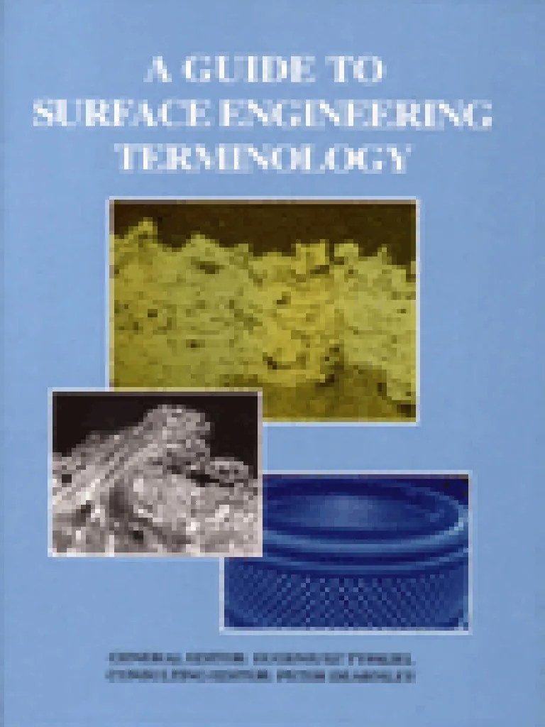 A Guide To Surface Engineering Terminology PDF Wear Thin Film
