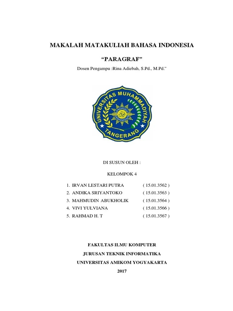 Makalah Paragraf PDF