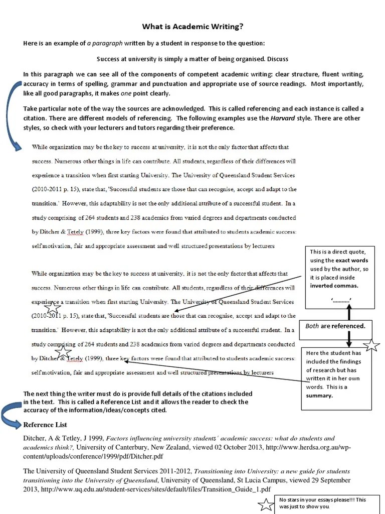 What is Academic Writing Citation Cognition