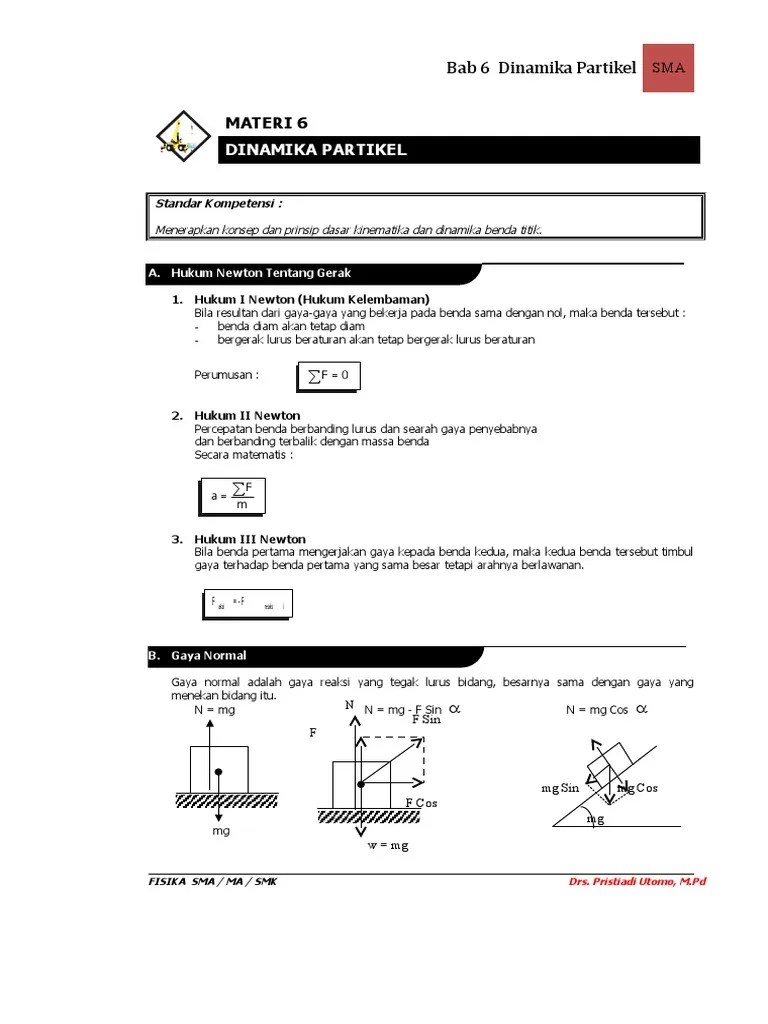 28+ Contoh Soal Dinamika Partikel Bidang Datar Kumpulan Contoh Soal
