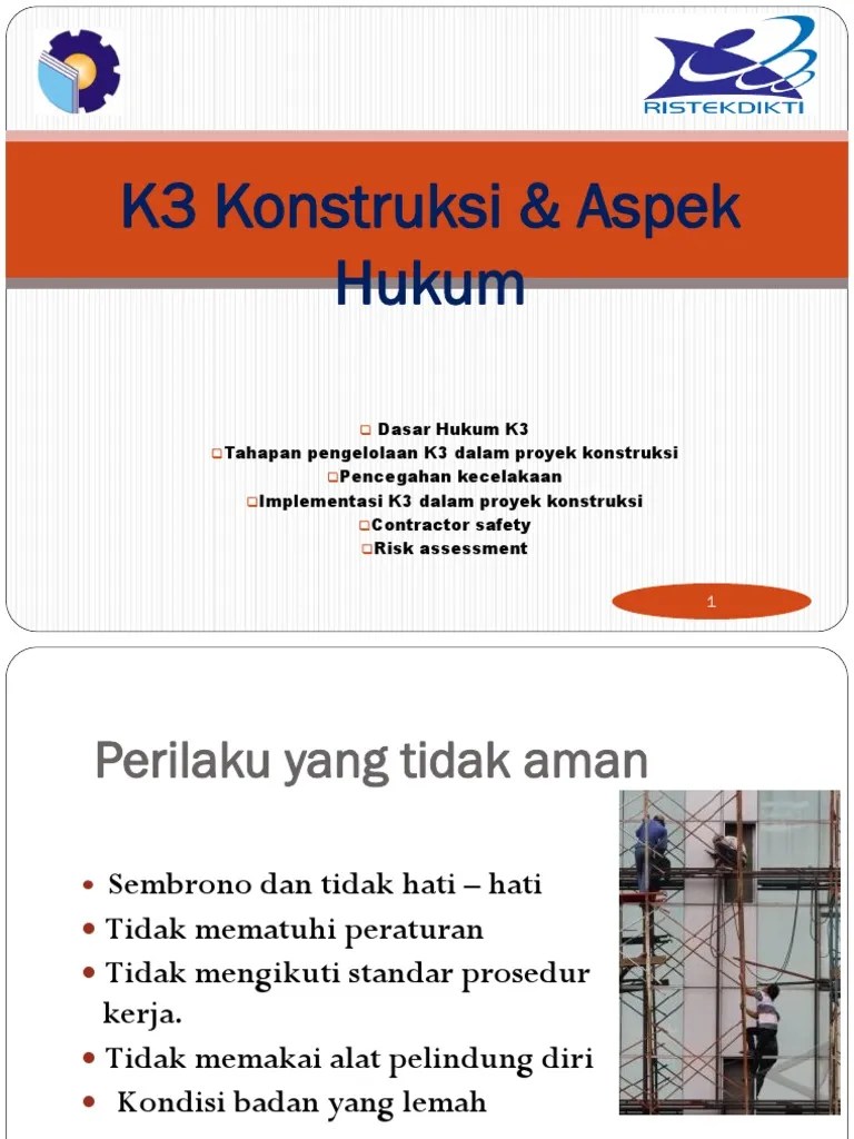 K3 Konstruksi &amp; Aspek Hukum | PDF