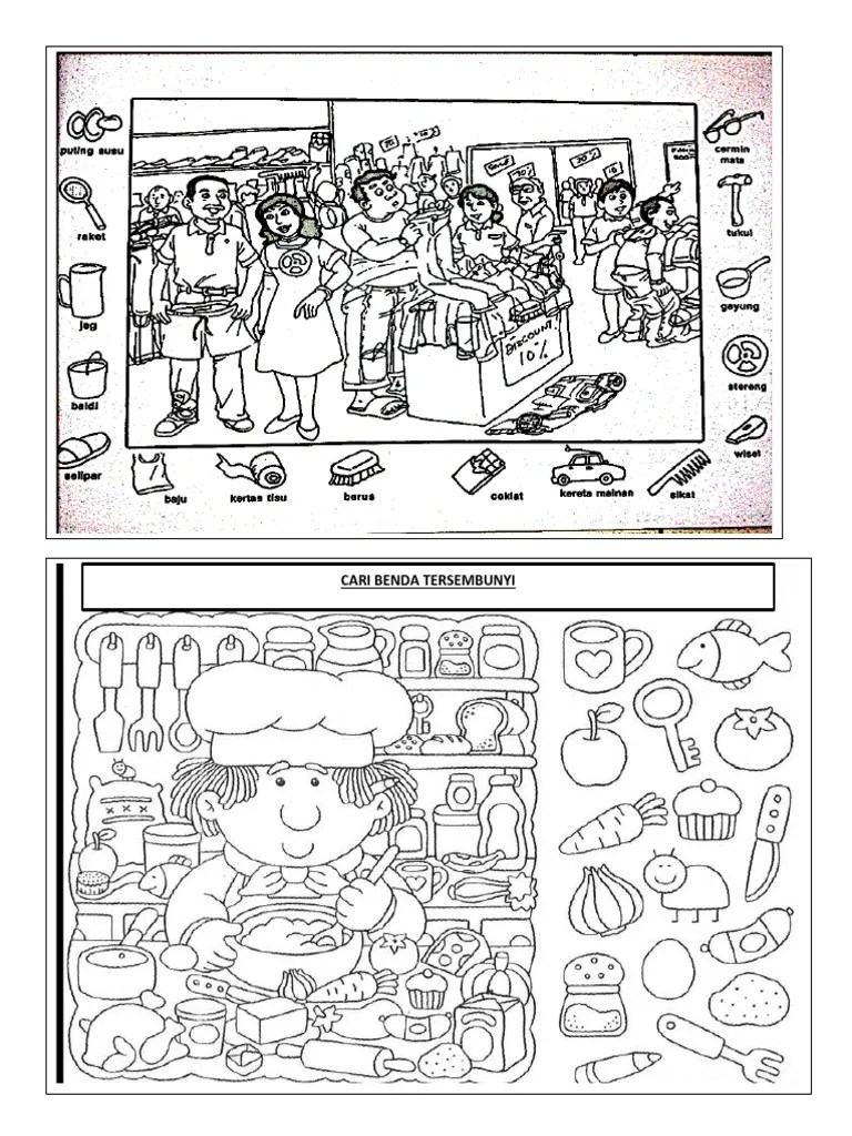 Cari Benda Tersembunyi Sains
