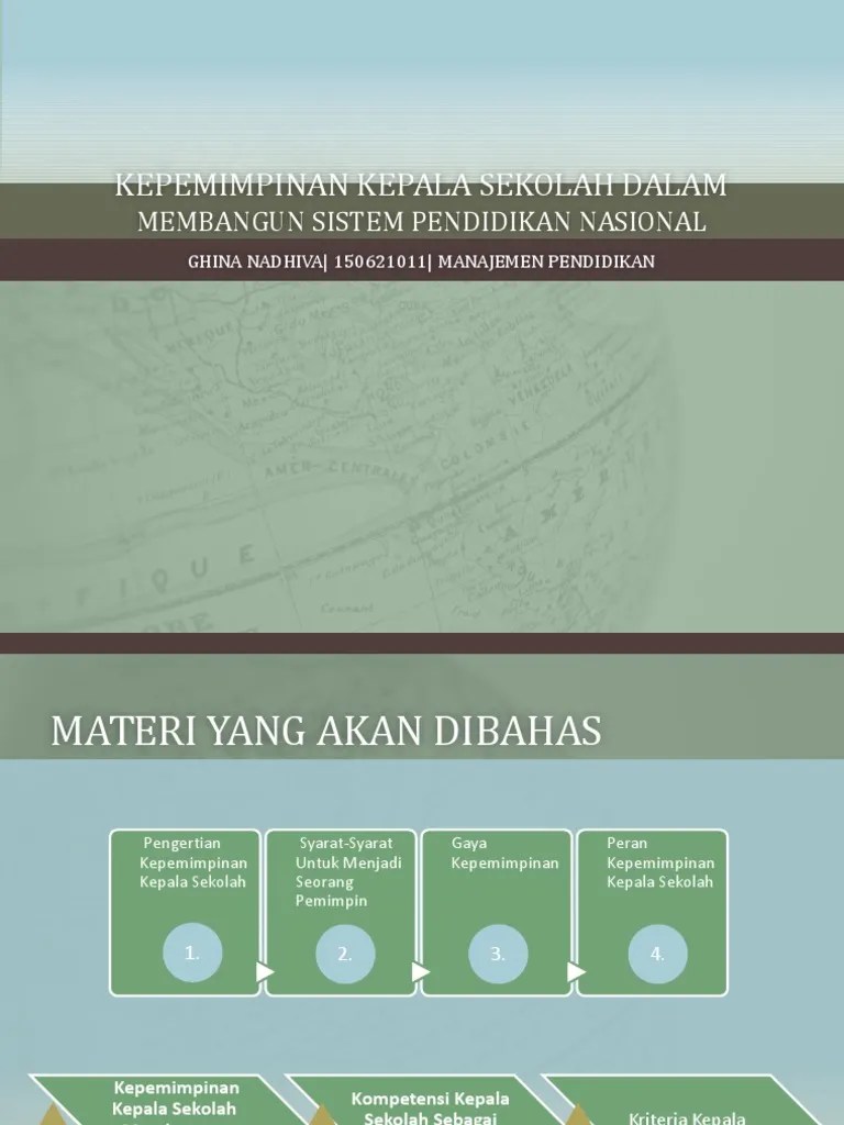 Kepala Sekolah | PDF