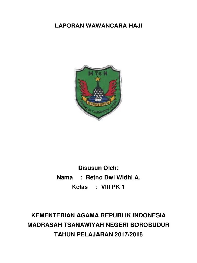 Laporan Wawancara Haji | PDF