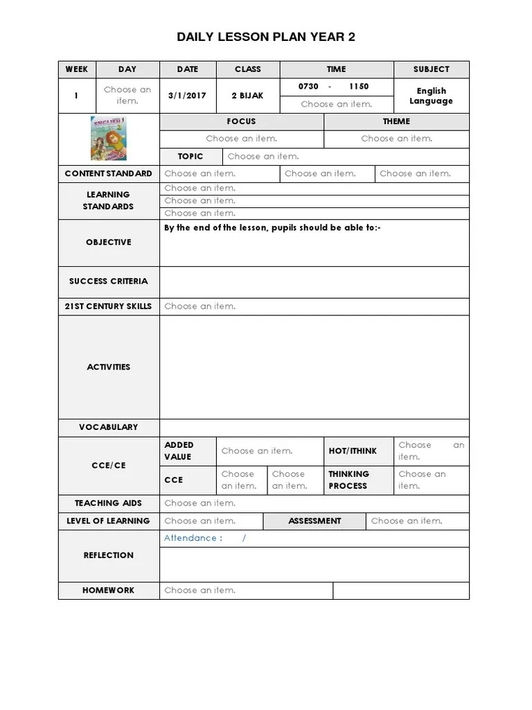 Template Year 2 2017 Edited by Fiza PDF