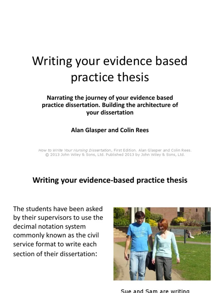 Chapter 23 Summary Thesis Evidence Based Medicine