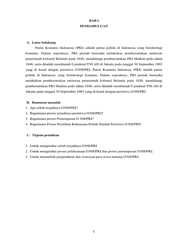 makalah g 30 s pki
