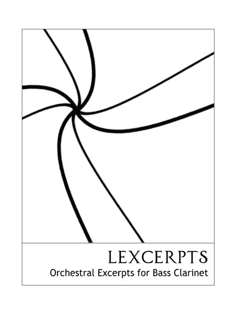 Lexcerpts Orchestral Excerpts For Bass v3.1 (US) PDF