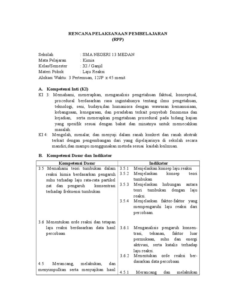 Rpp k13 Laju Reaksi Edited