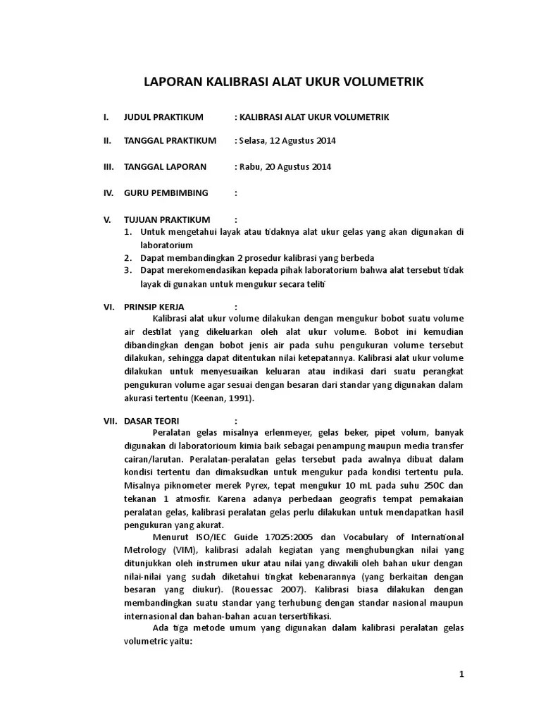 Apa Yang Dimaksud Dengan Kalibrasi Alat Ukur - Berbagai Alat