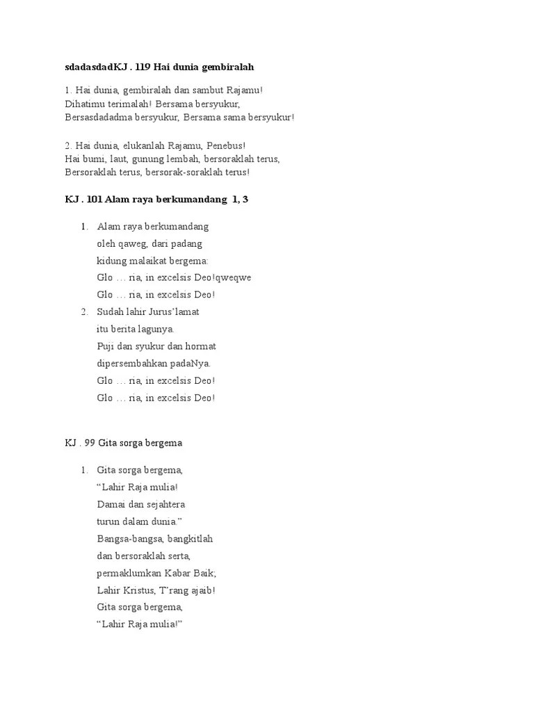 Lagu Natal Terbaru | PDF